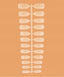Gel tips for nail extensions - Oval / Medium (240 pcs/pack)