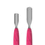 Manicure pusher Uniq 10 Type 1 (wide rounded+narrow rounded pusher)