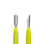 Manicure pusher Uniq 10 Type 2 (narrow rounded+slanted pusher)